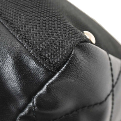 Chanel 2006-2008 Black Canvas Paris-Biarritz Tote PM Handbag
