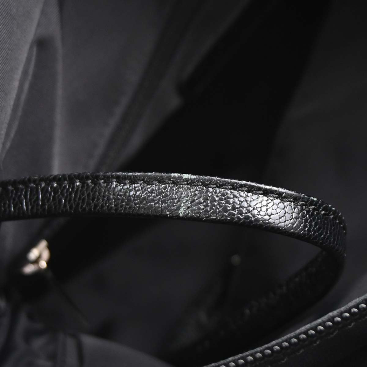 Chanel 2006-2008 Black Canvas Paris-Biarritz Tote PM Handbag