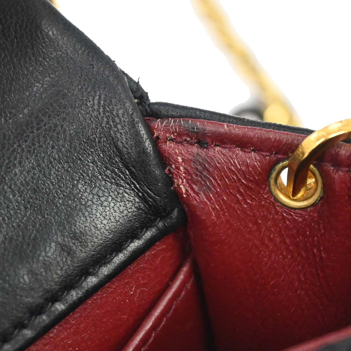 Chanel Black Lambskin Turnlock Mini Full Flap Shoulder Bag