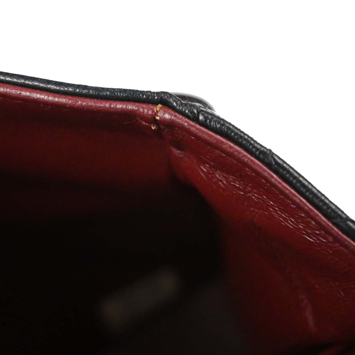Chanel 1991-1994 Black Lambskin Medium Classic Double Flap Shoulder Bag