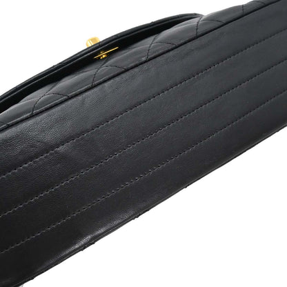 Chanel Black Lambskin Shoulder Bag