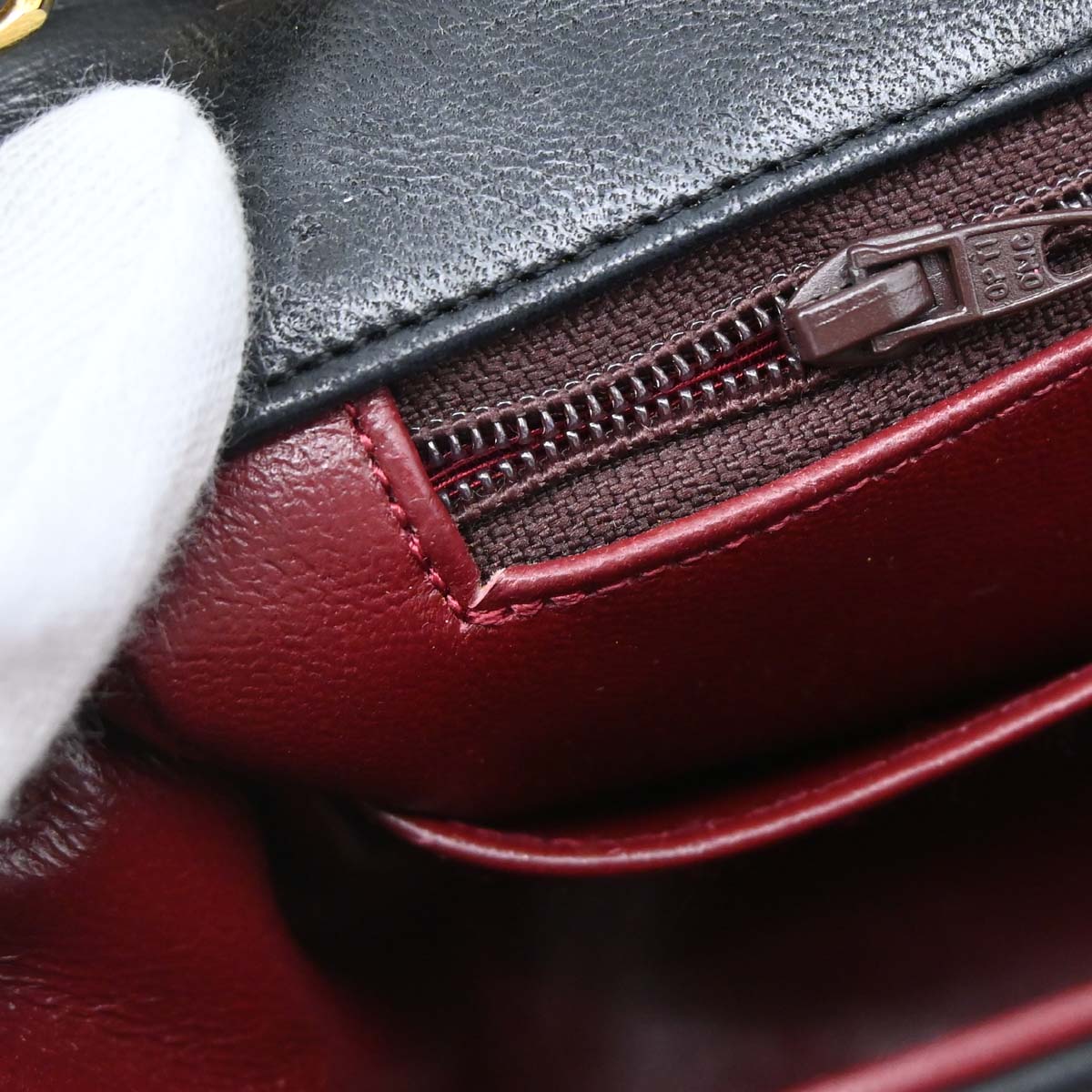 Chanel Black Lambskin Shoulder Bag