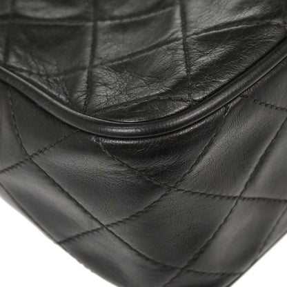 Chanel Black Lambskin Camera Bag Mini