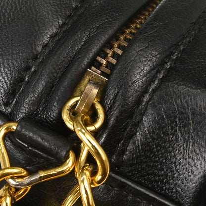 Chanel Black Lambskin Camera Bag Mini
