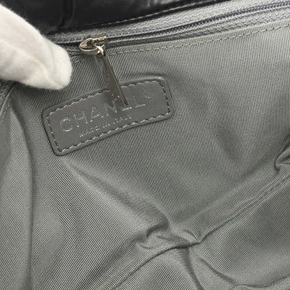 Chanel 2010-2011 Black Nylon Tweed Paris-Byzance Bubble Flap Shoulder Bag