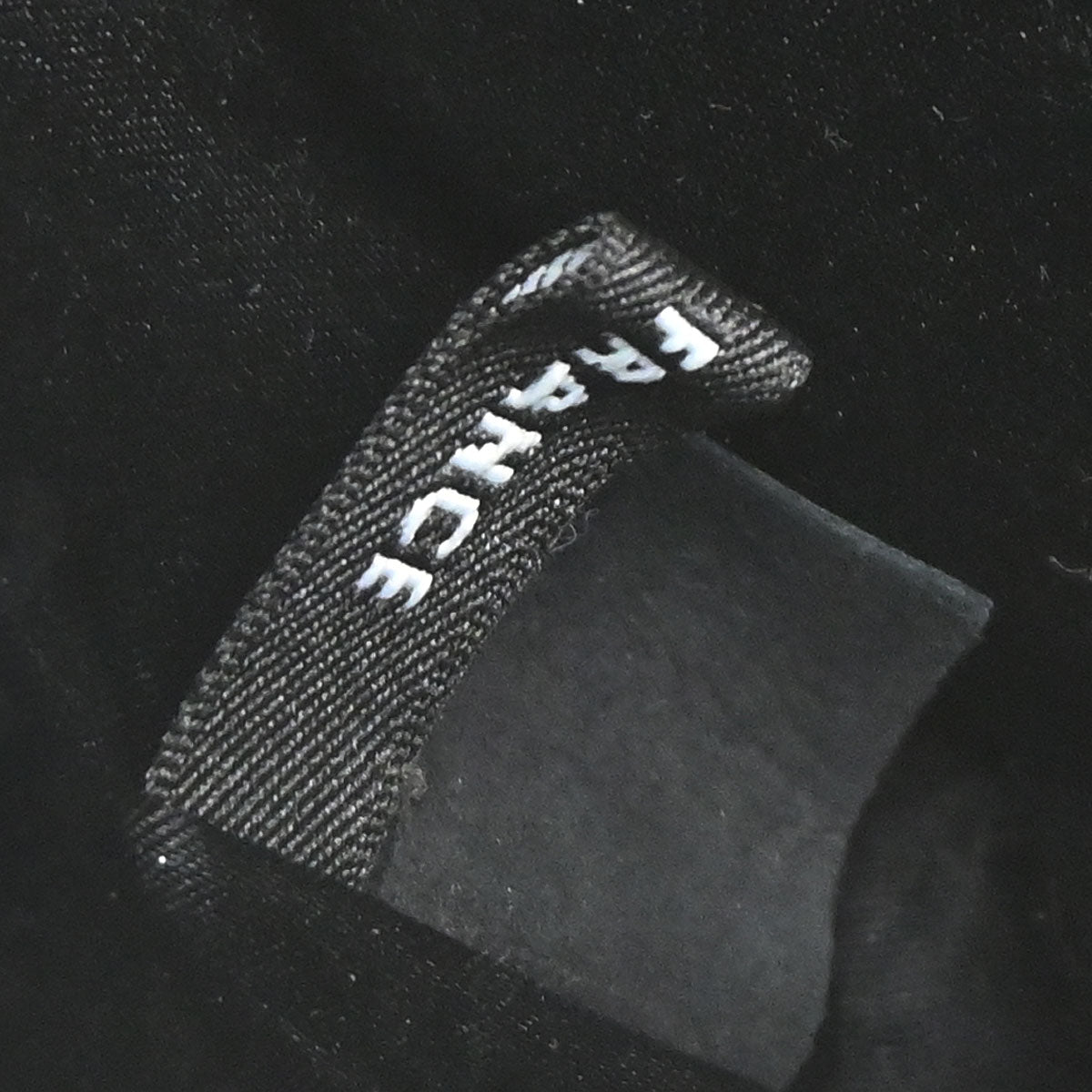 Chanel 2002-2003 Black Jacquard Nylon Travel Line East West Shoulder Bag