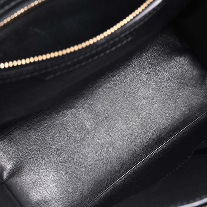 Celine Black Luggage Micro Tote Handbag