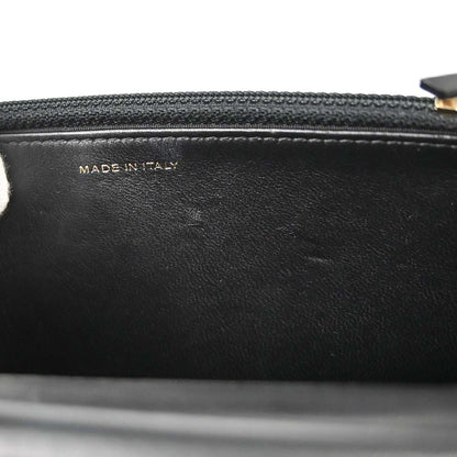 Boy Chanel Black Lambskin Chain WOC Shoulder Bag