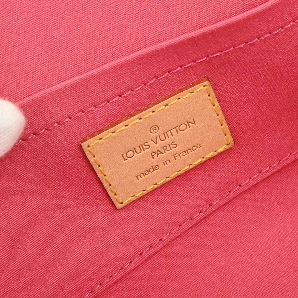 Louis Vuitton Pink Vernis Malibu Street Handbag M9150F