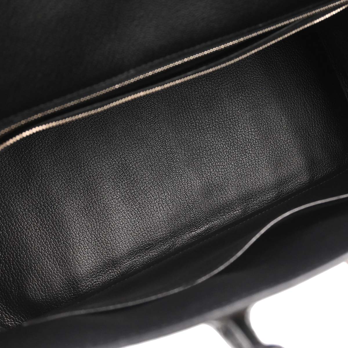Hermes * Black Porosus Birkin 35 Handbag