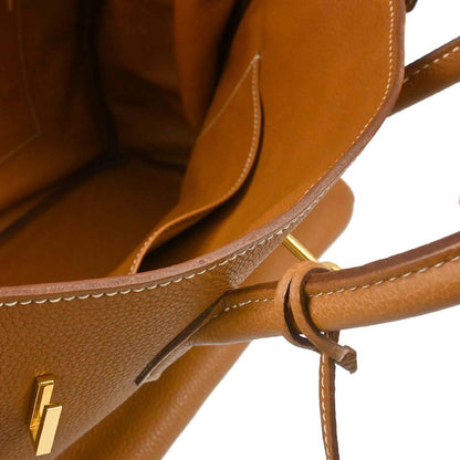 Hermes Gold Togo Birkin 35 Handbag