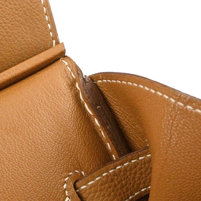Hermes Gold Togo Birkin 35 Handbag