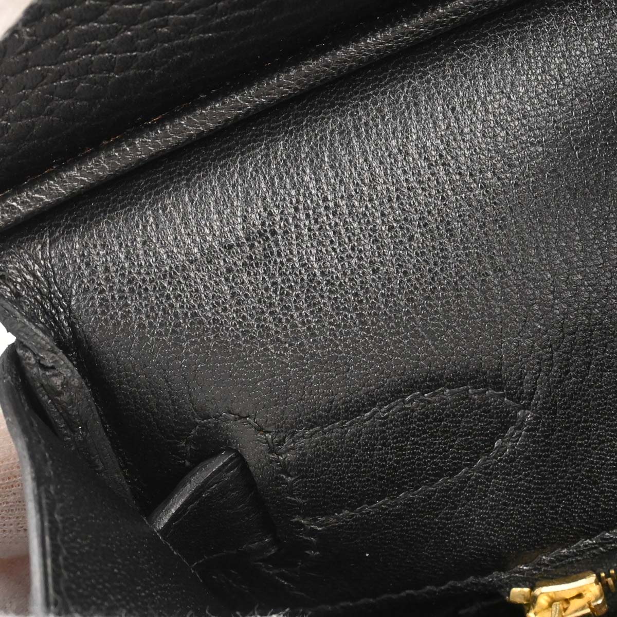 Hermes Black Ardennes Birkin 30 Handbag