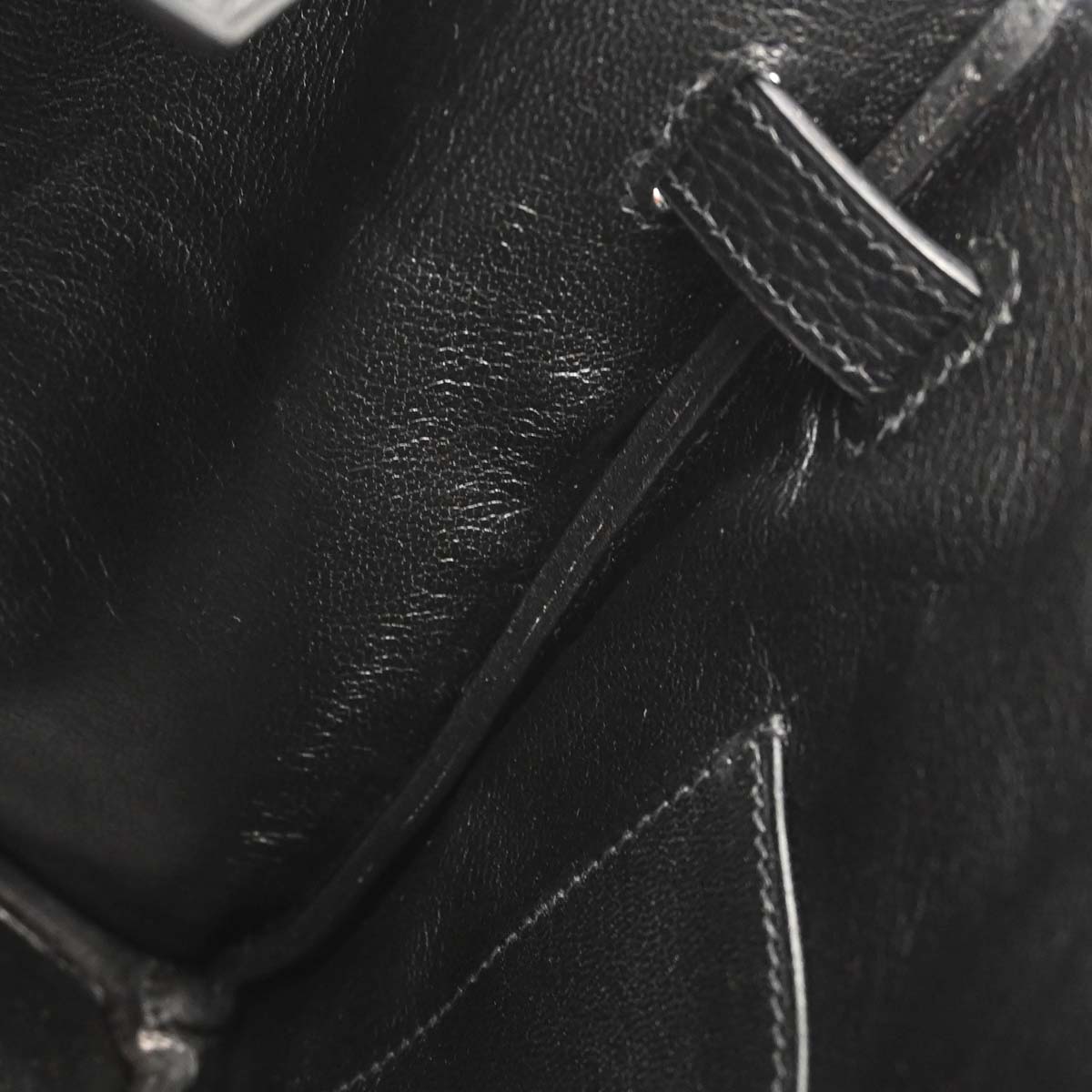 Hermes Black Ardennes Birkin 30 Handbag