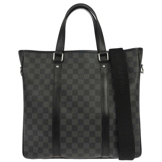 Louis Vuitton Damier Graphite Tadao PM 2way Shoulder Tote Handbag N41259
