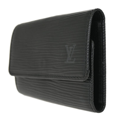 Louis Vuitton Black Epi Multicles 6 Key Case M63812 Small Good