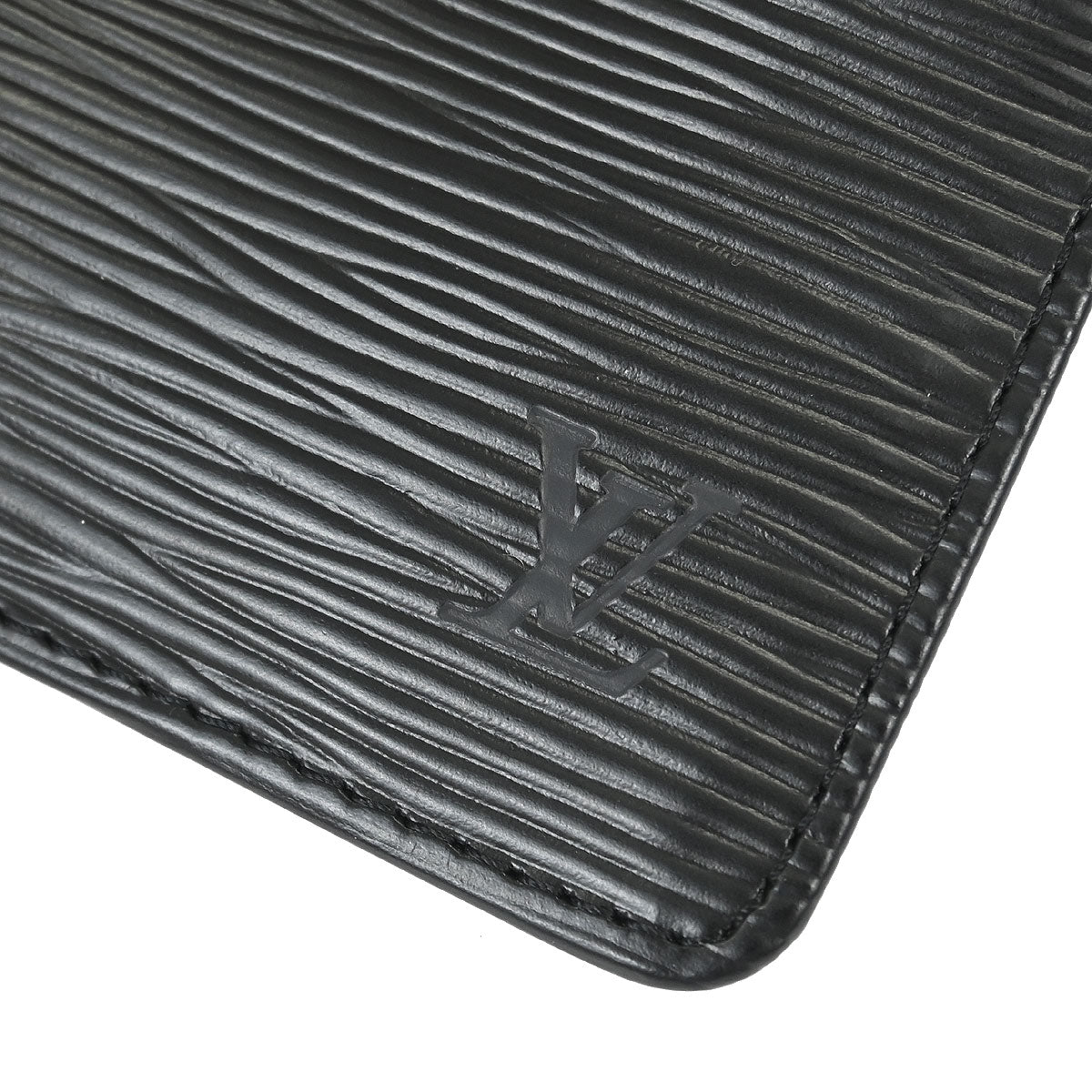 Louis Vuitton Black Epi Pochette Cles Coin Purse M63802