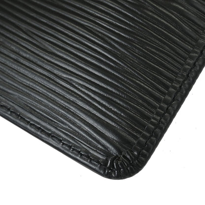 Louis Vuitton Black Epi Pochette Cles Coin Purse M63802