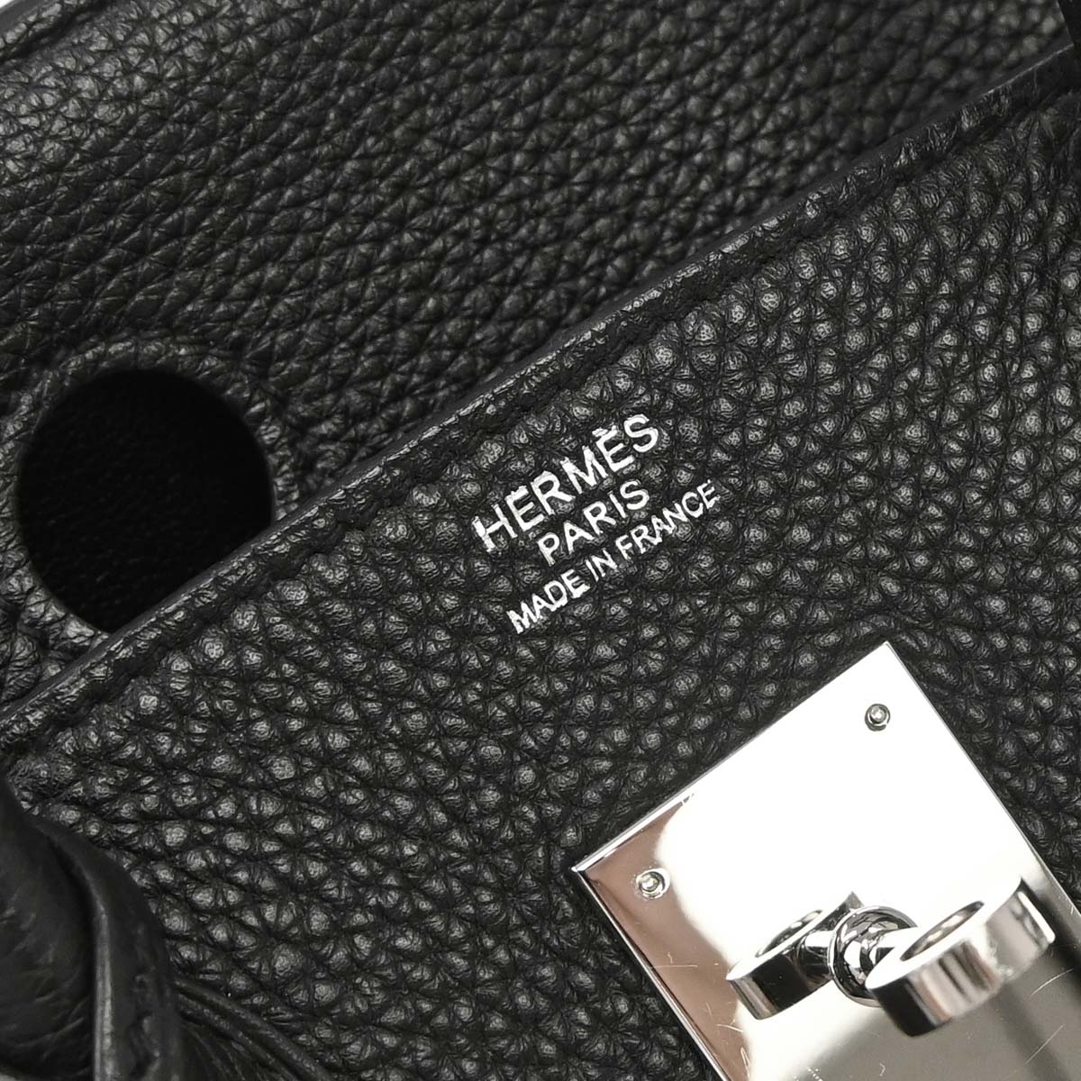 Hermes Black Togo Birkin 30 Handbag