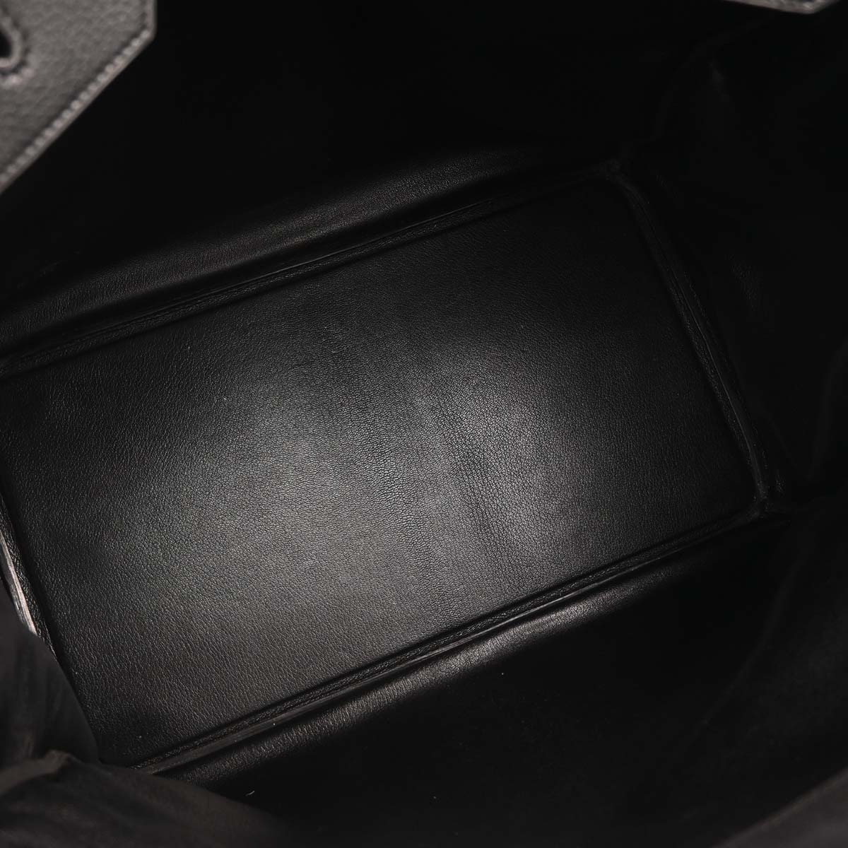 Hermes Black Ardennes Haut a Courroies 45 Handbag