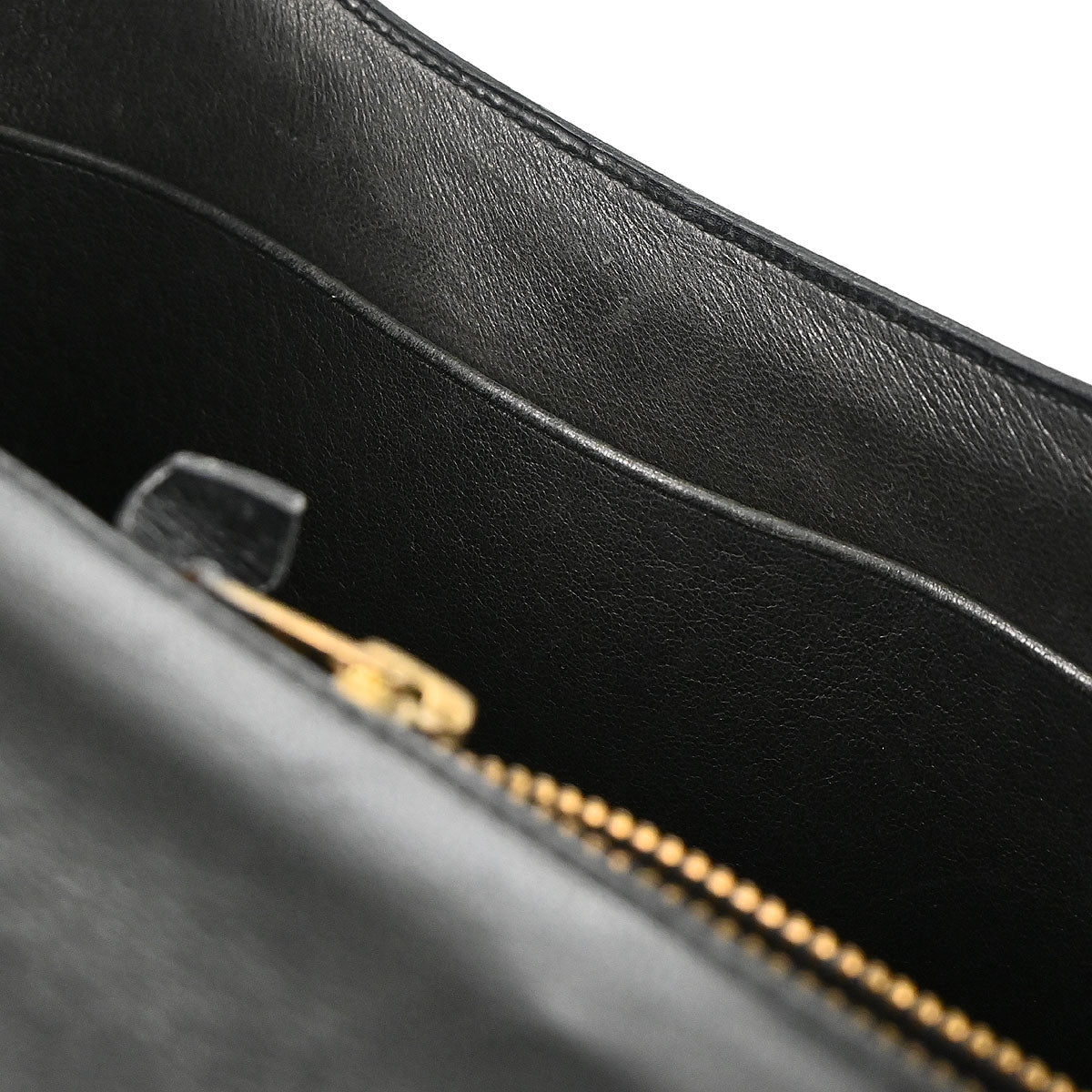 Hermes Black Box Calf Constance 23 Shoulder Bag