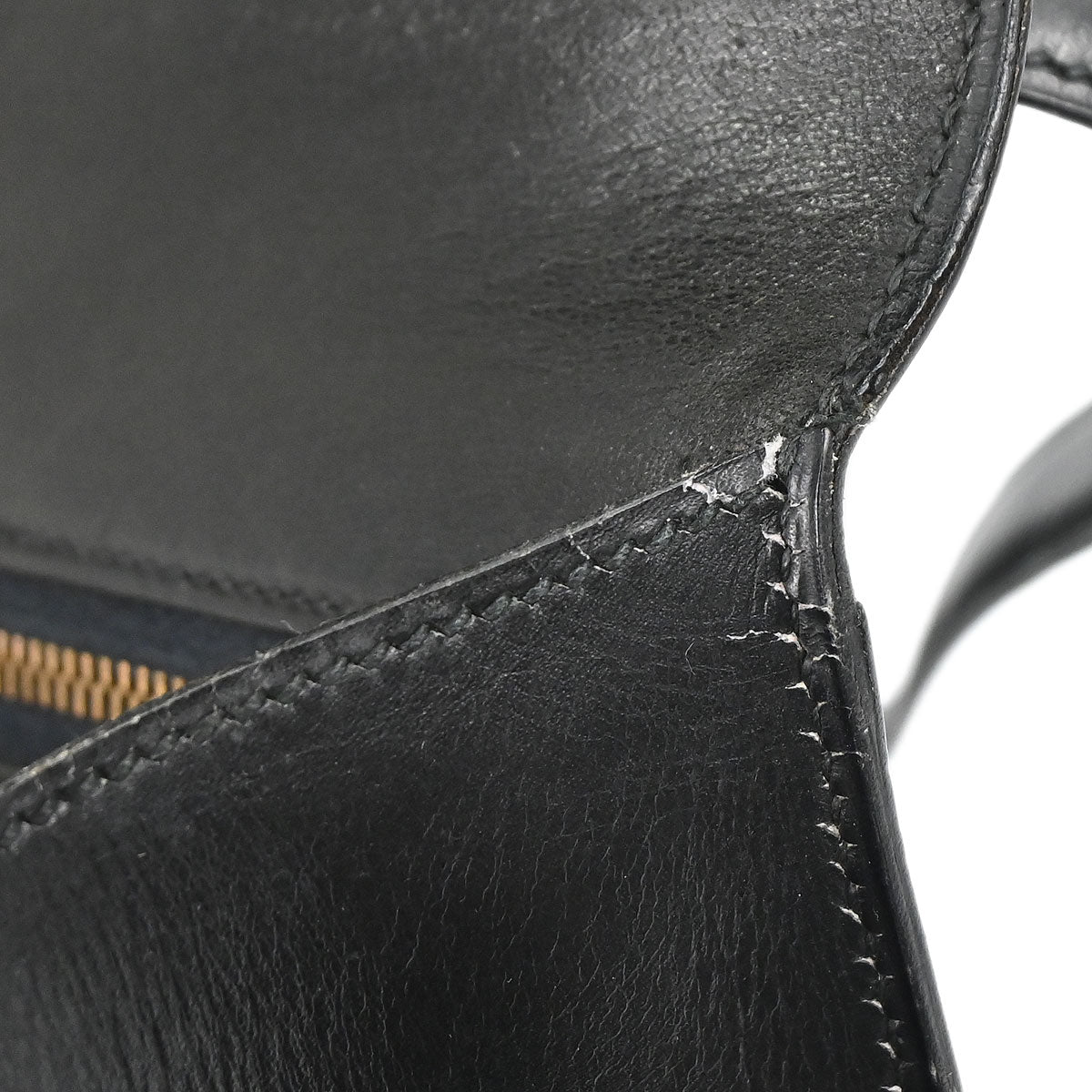 Hermes Black Box Calf Constance 23 Shoulder Bag