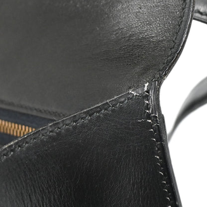 Hermes Black Box Calf Constance 23 Shoulder Bag