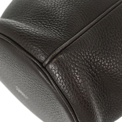 Hermes Ebene Taurillon Clemence Mangeoire PM Handbag