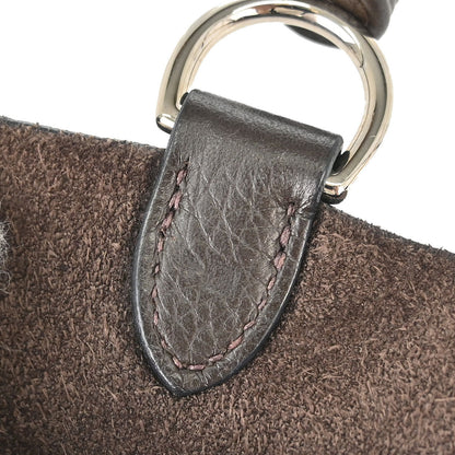 Hermes Ebene Taurillon Clemence Mangeoire PM Handbag