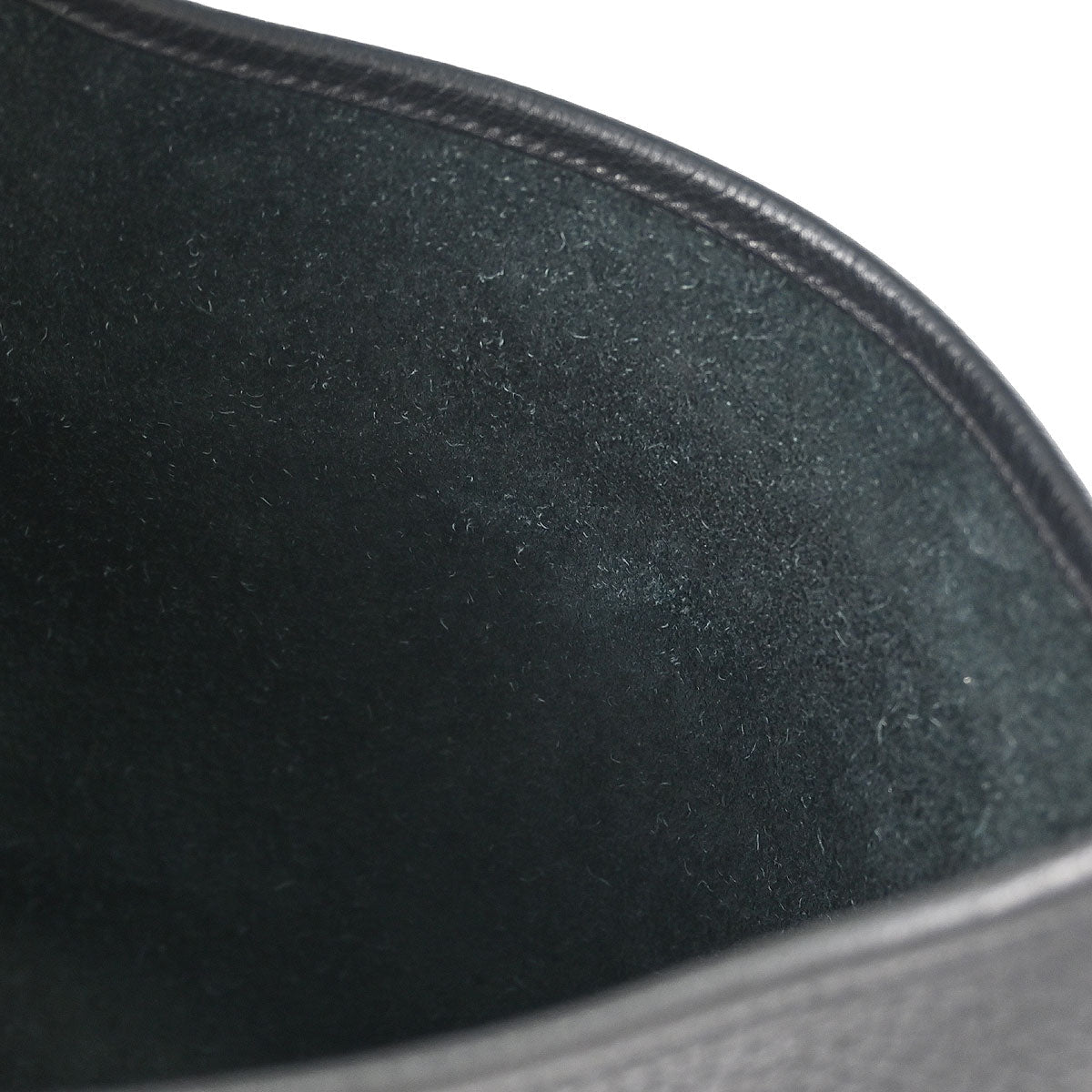 Hermes Black Taurillon Clemence Evelyne 3 29 PM Shoulder Bag