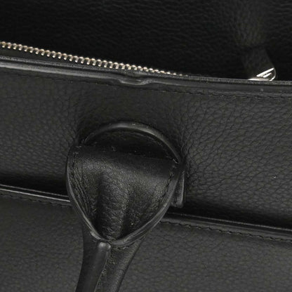 Chanel 2017 Black Calfskin Cerf Executive 2way Tote Bag