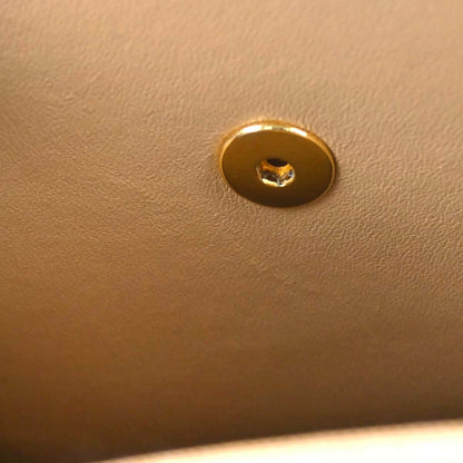 Chanel 1997-1999 Beige Caviar Skin Handbag