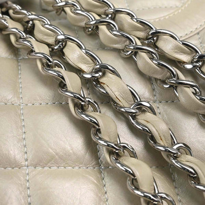 Chanel 2006-2008 Ivory Calfskin Cambon Ligne Tote Handbag
