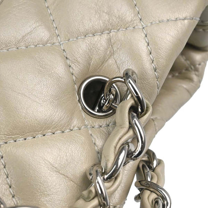 Chanel 2006-2008 Ivory Calfskin Cambon Ligne Tote Handbag