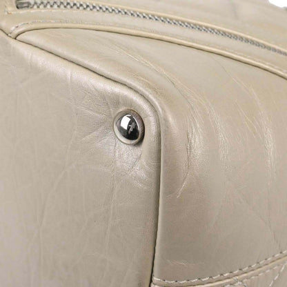Chanel 2006-2008 Ivory Calfskin Cambon Ligne Tote Handbag