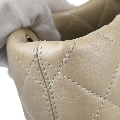 Chanel 2006-2008 Ivory Calfskin Cambon Ligne Tote Handbag
