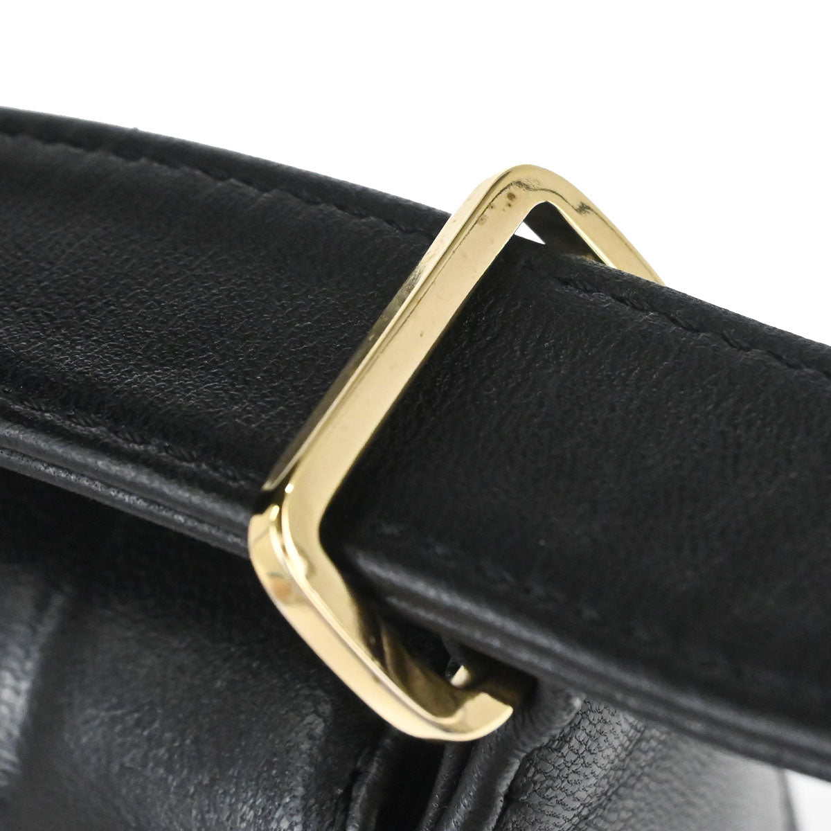 Chanel 2000-2002 Black Lambskin Choco Bar Shoulder Bag