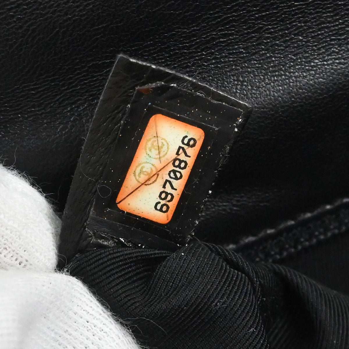Chanel 2000-2002 Black Lambskin Choco Bar Shoulder Bag
