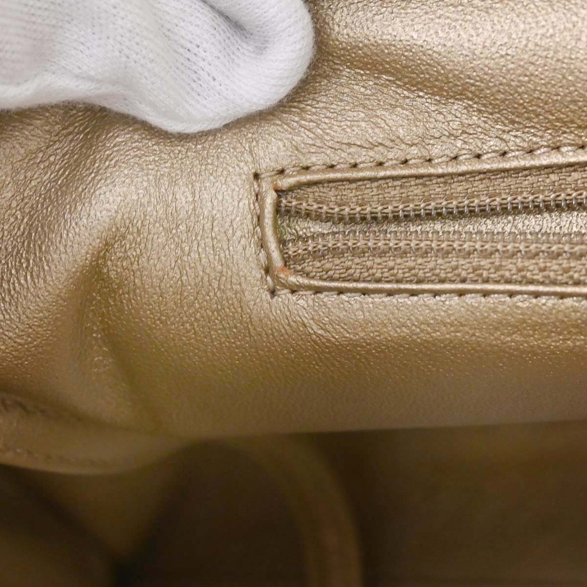 Chanel Beige Lambskin Portobello 2way Shoulder Handbag