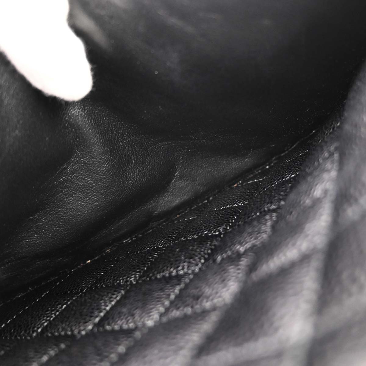 Chanel Black Caviar Skin Grand Shopping Tote GST Chain Handbag