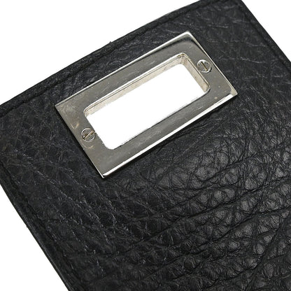 Chanel 2003-2004 Black Deerskin Mademoiselle Lock Shoulder Bag