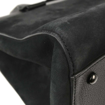 Chanel Black Suede Neo Executive Cerf Tote 2way Shoulder Handbag
