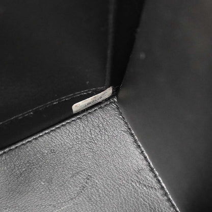 Chanel 1997-1999 Black Lambskin Tote Handbag