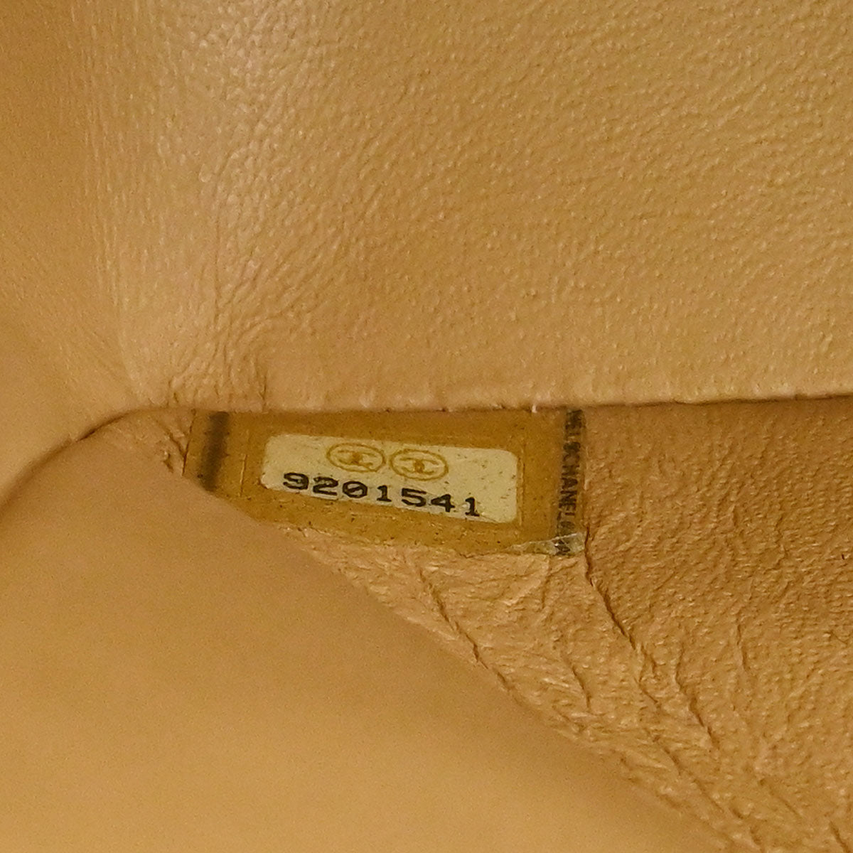 Chanel Beige Caviar Skin Medium Classic Double Flap Shoulder Bag