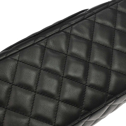 Chanel 2005-2006 Black Calfskin Cambon Ligne Handbag