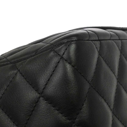 Chanel 2005-2006 Black Calfskin Cambon Ligne Handbag