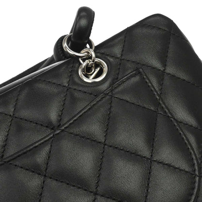 Chanel 2005-2006 Black Calfskin Cambon Ligne Handbag