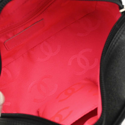 Chanel 2005-2006 Black Calfskin Cambon Ligne Handbag