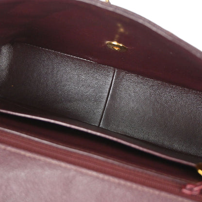Chanel 1997-1999 Bordeaux Caviar Skin Shoulder Bag