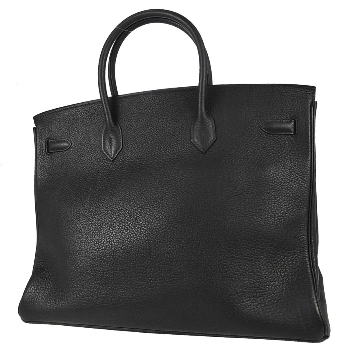 Hermes Black Togo Birkin 40 Handbag